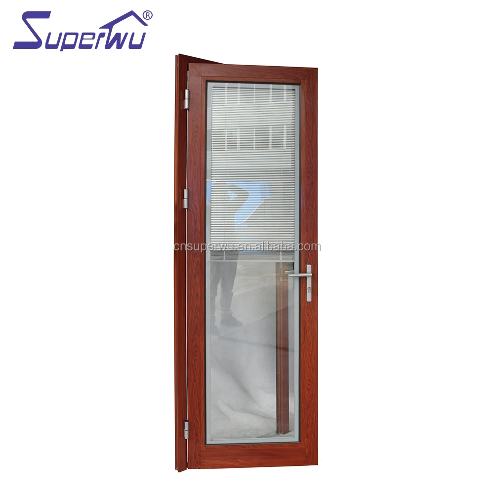Best Price Double Glass Aluminum Profile french entry door