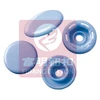 Plastic snap button for rain coat
