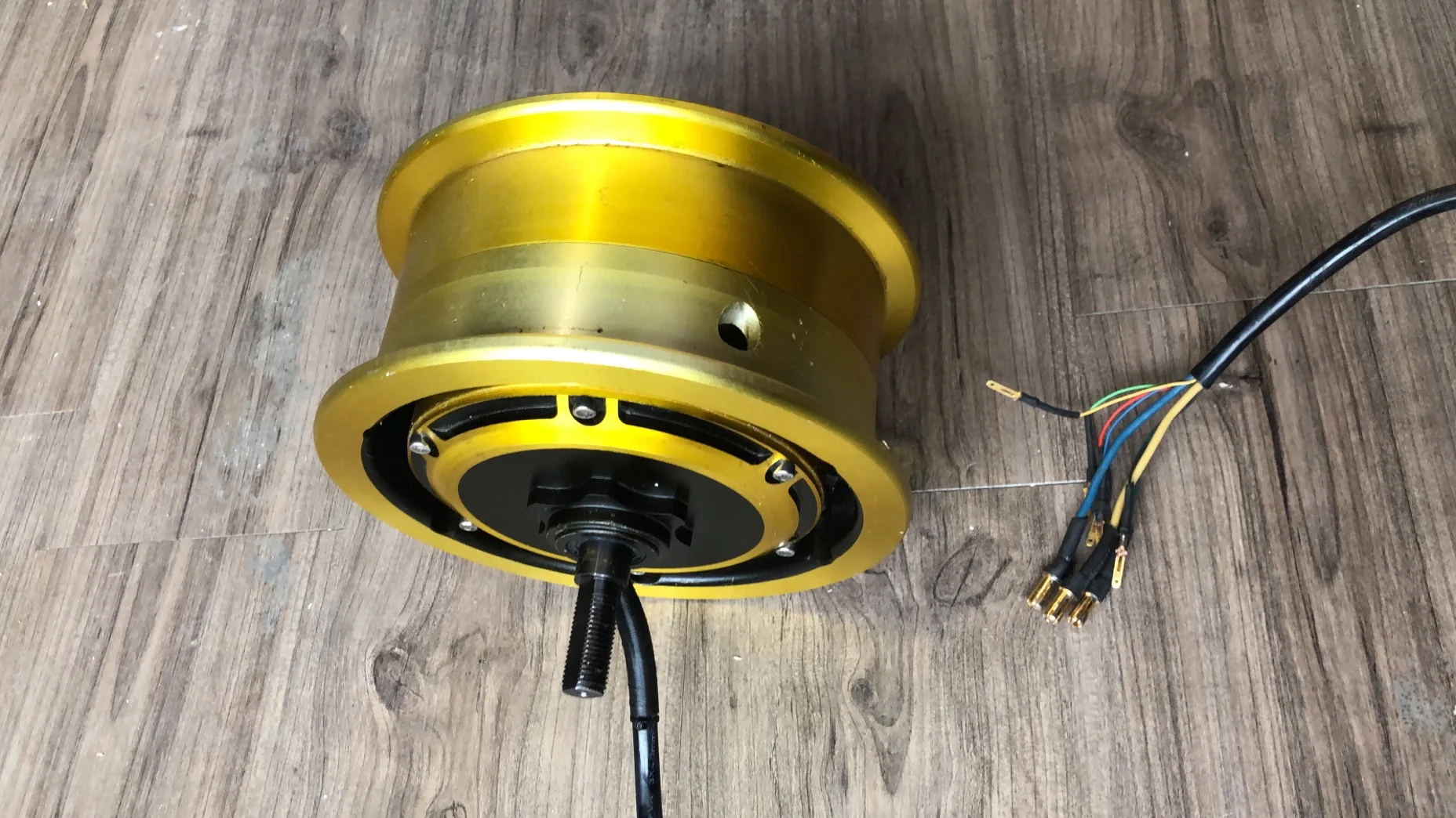 60V 3000W Gold color 65km/h 11inch Scooter hub Motor