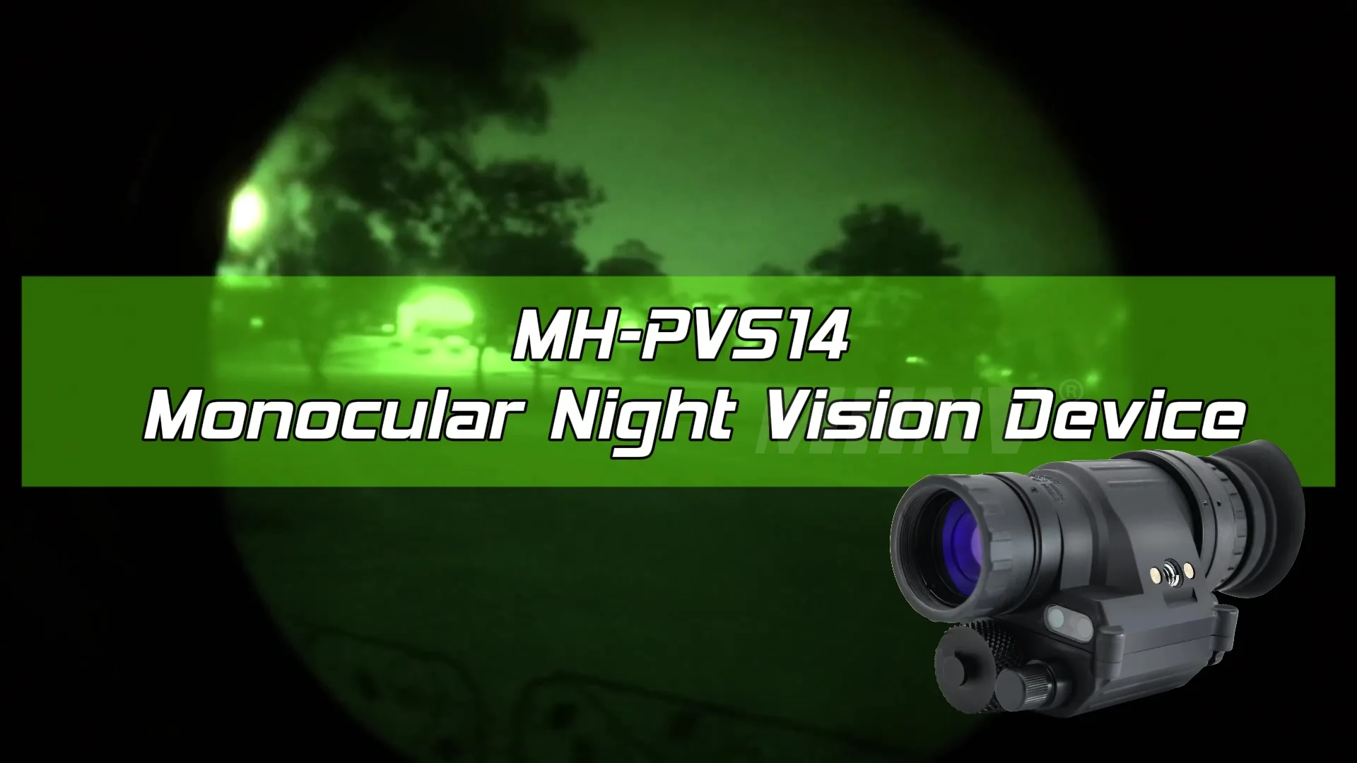 MHNV PVS 14ナイトビジョン装置ハウジングMX10160増感チューブGen2