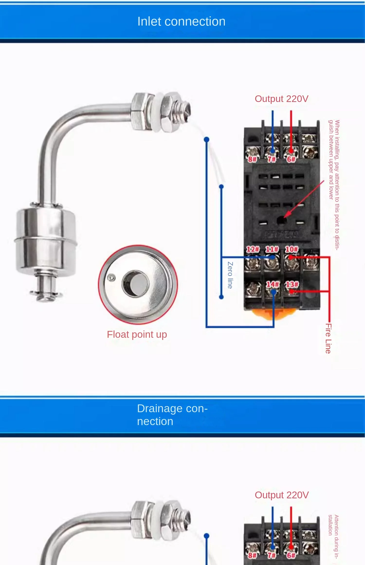 High-Temperature Water Tank Level Measuring Instrument Small 304 ...