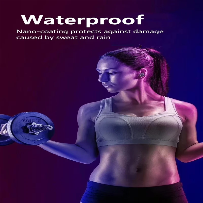 New concept wrist-worn TWS bluetooth earphone Binaural stereo hand-held earbud Bluetooth 5.0 True Wireless TWS Earbuds with Mic - ANKUX.COM