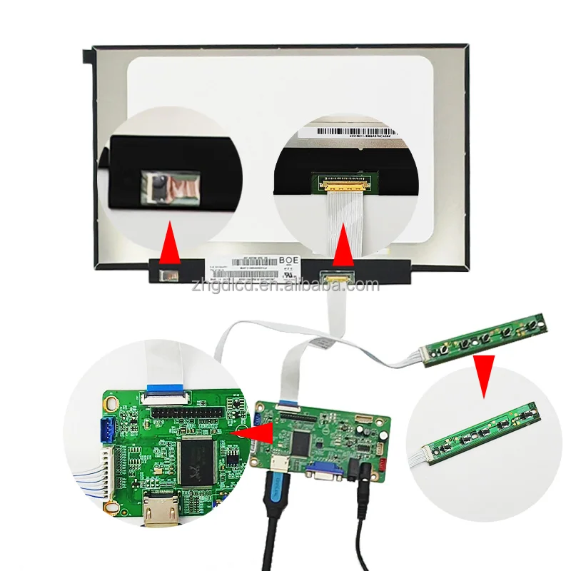 NV140FHM-N48 Original BOE 14 Inch 1920x1080 IPS TFT LCD Screen with ...