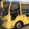24 seats used yellow tour bus for sightseeing in china for sale in a low price