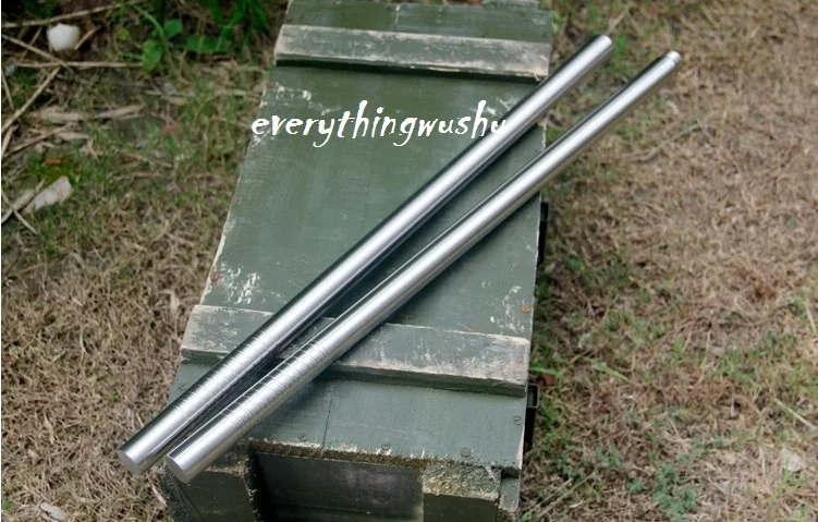 Portable Metal Escrima Sticks Wushu Sticks Steel Bo Staff Steel Staff