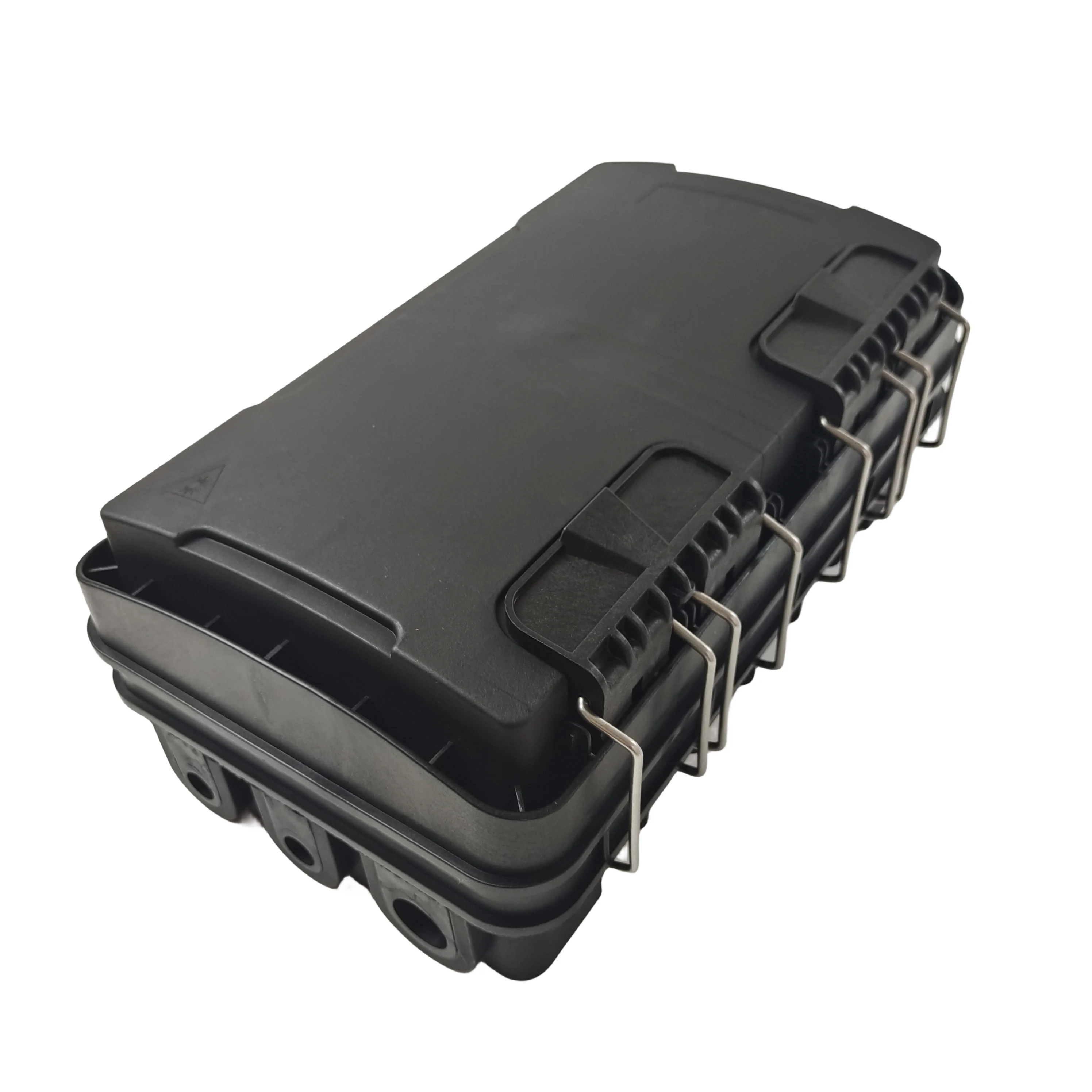 16 Core Fibre Optic Cable Splitter Box Plc Splice Box Black