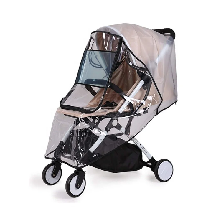 
Windproof waterproof baby stroller rain cover universal baby travel weather shield 