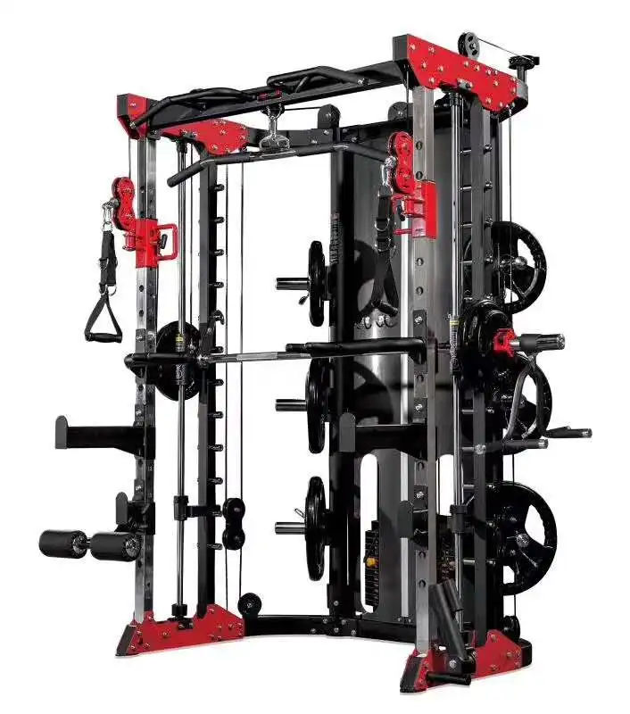 New Design Body Building Cable Crossover Multifunctional Power Cage Squat Rack With Weight 3676