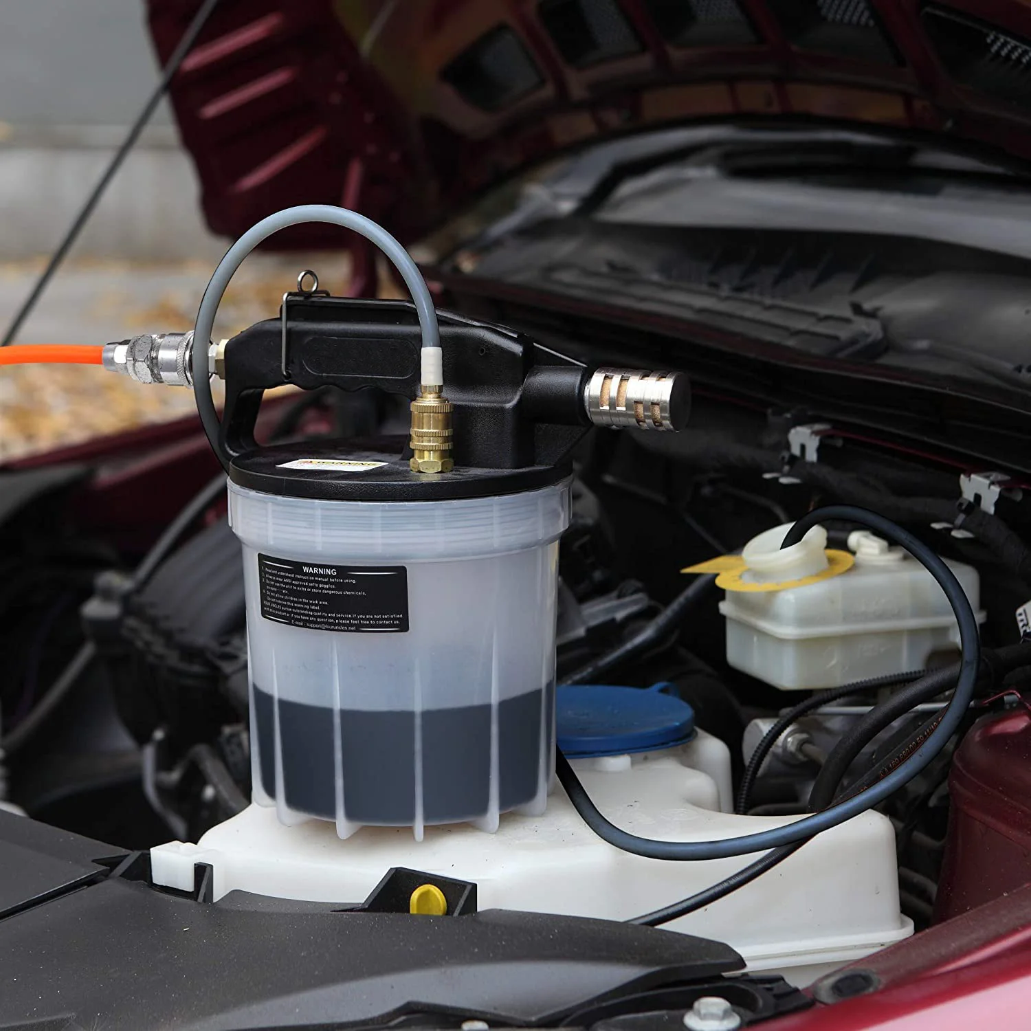 2l Brake Fluid Extractor With 1l Refilling Bottle Buy Brake Bleeding