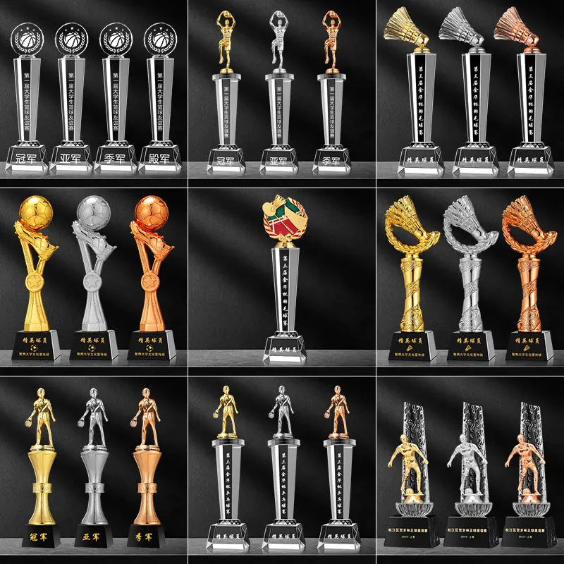 Cheap Wholesale Blue Star Crystal Trophy Custom Logo UV Printing Personalized Crystal Star Award Factory Customizable