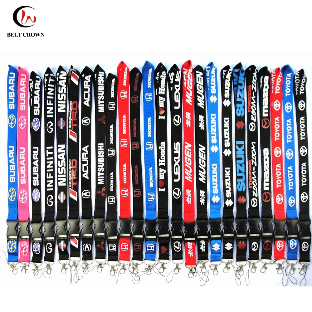 Wholesale Car Brand Neck Lanyards With Custom Logo - Buy Car Brand ...