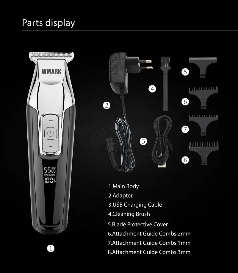 wmark hair clipper review