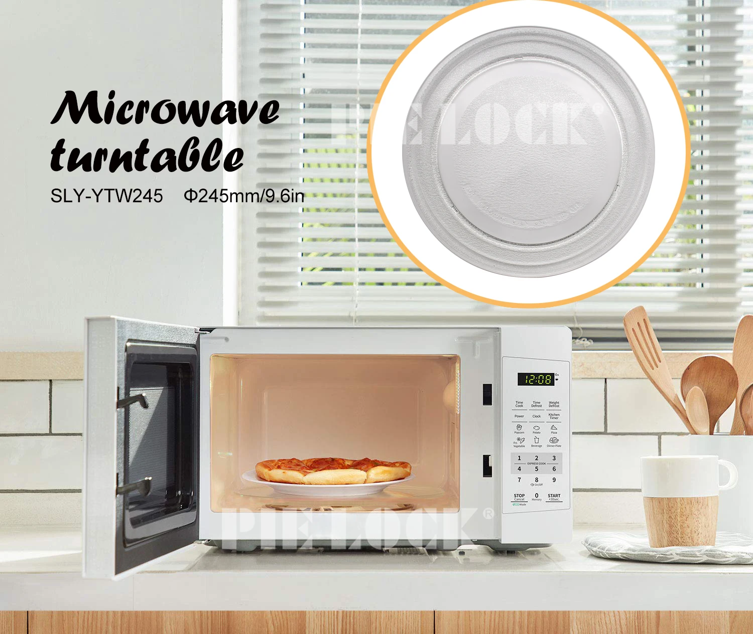 Microwave Glass Plate/microwave Glass Turntable Plate/glass Turntable