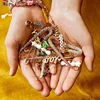 Fancy Statement Fashion Letter clip on earring Paperclip safety pin earring Pearl Beaded for Women holiday street