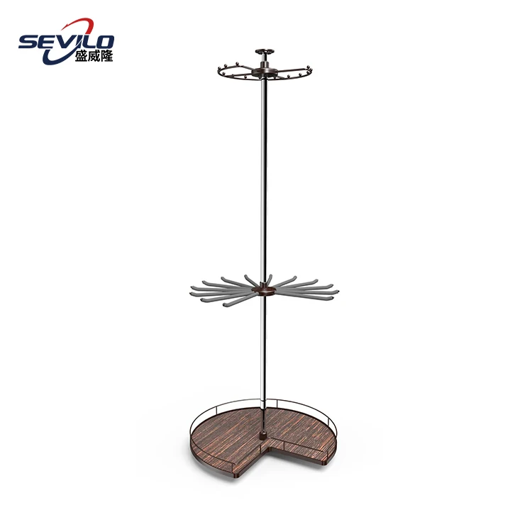 Garment Rack Rotating Conveyor Storage Metal Garment Rack Hardware Fitting Rotating Clothes Basket