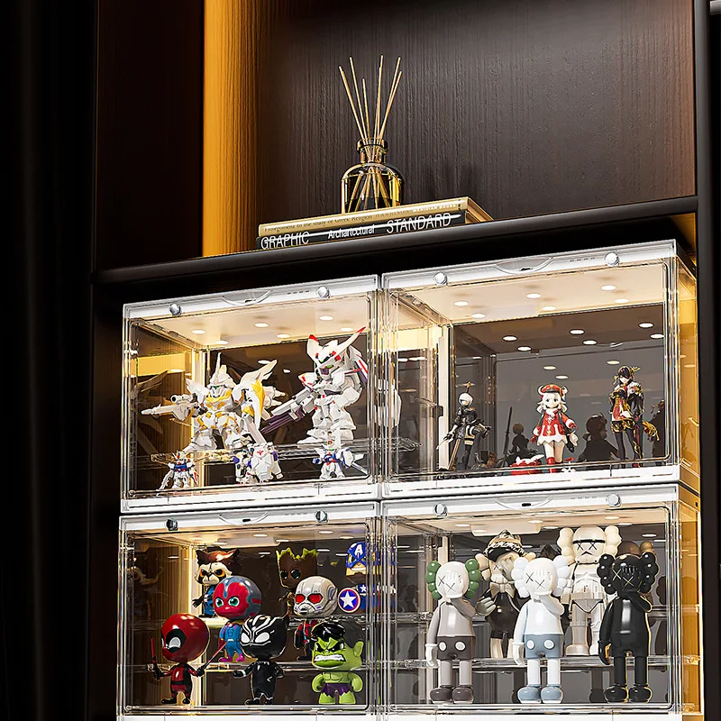 Stackable Design Acrylic Display Case For Mini Funko Pop Figures Action