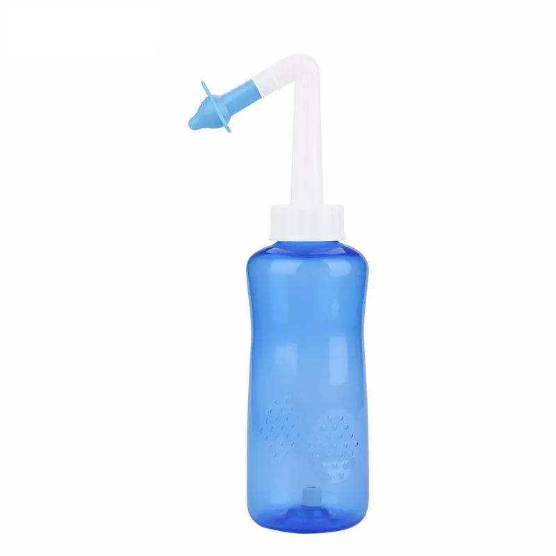 Hot verkoop Neusspoeling Fles Neus Wassen Sinus Spoelen met Volwassen en Kid Tips Neus Cleaner system