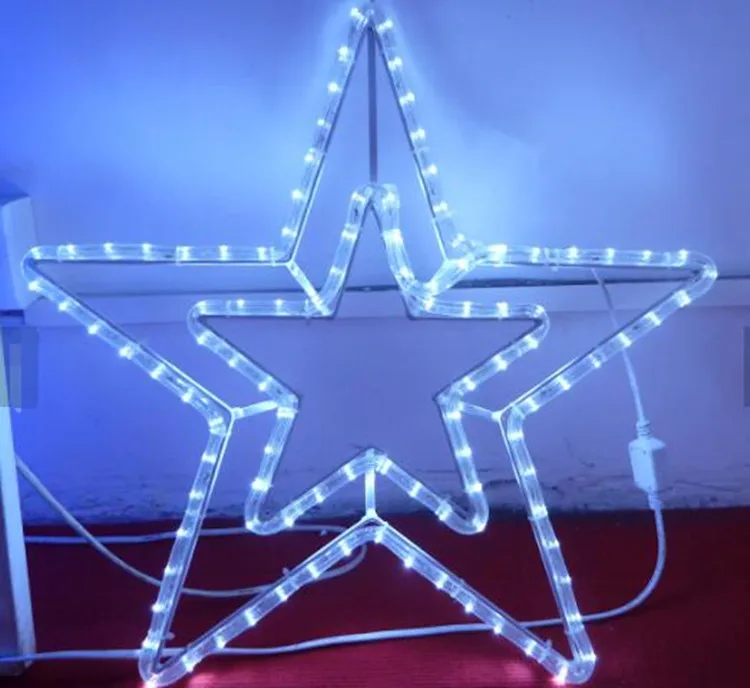 Outdoor Christmas Holiday Decoration Led 2d Star Motif Lights Buy Led