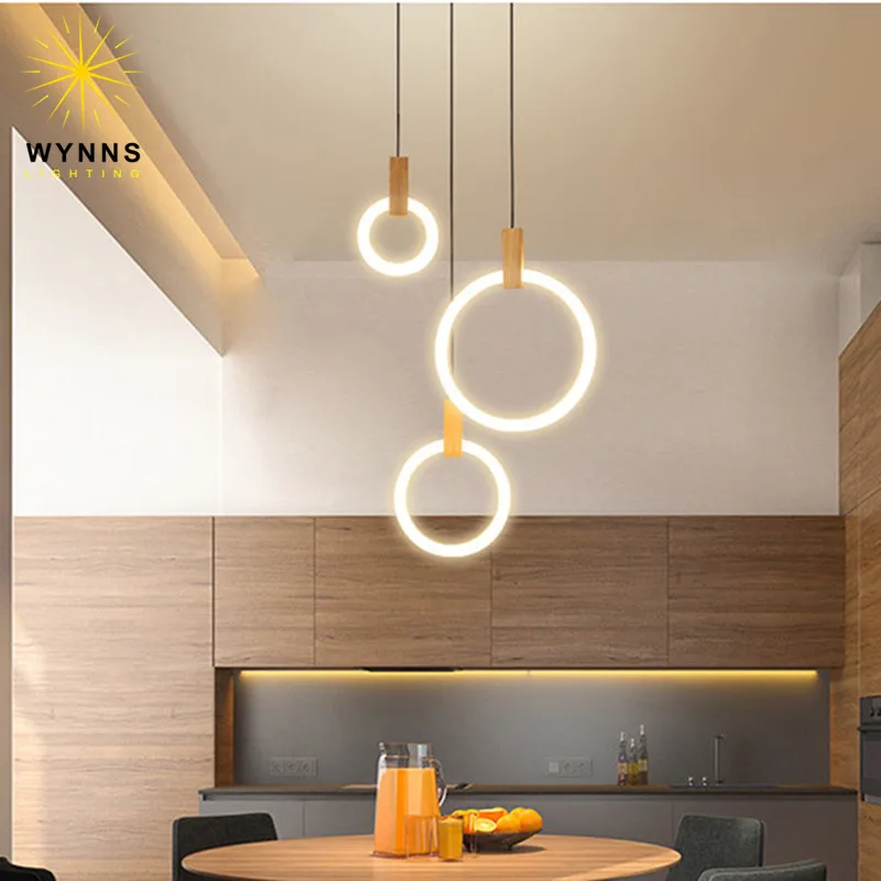 Modern LED Scandinavian Flam Pendant Light