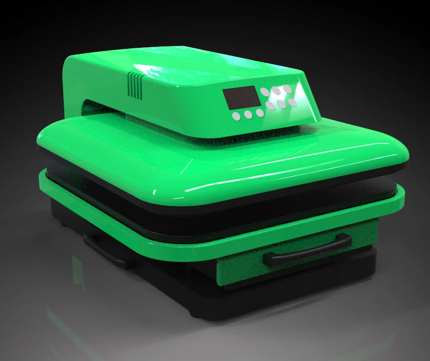 Auto Adjustable Pressure Sublimation Electric Heat Press Machines Work