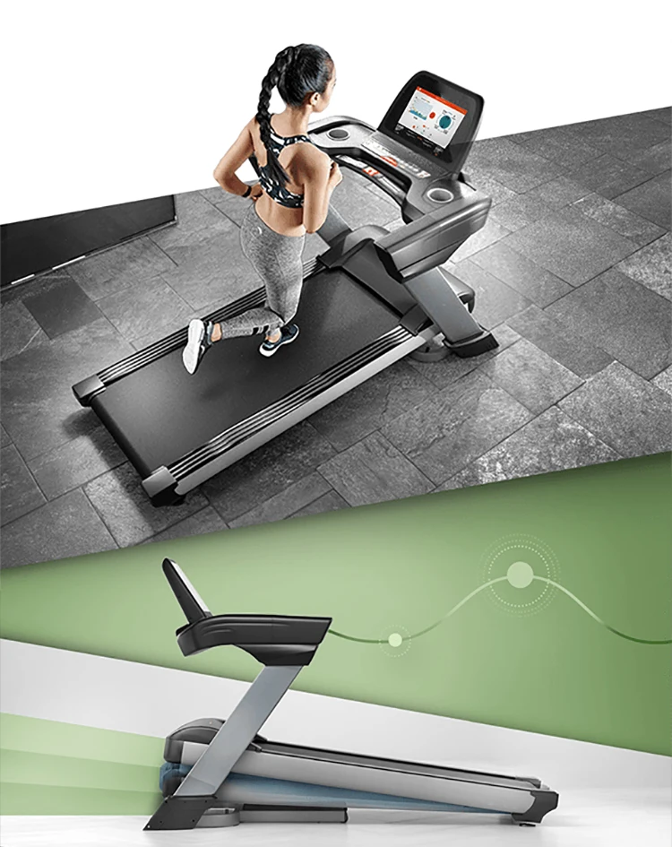 Ypoo 2022 Gym Equipment Treadmill Commercial Fitness Touch Screen