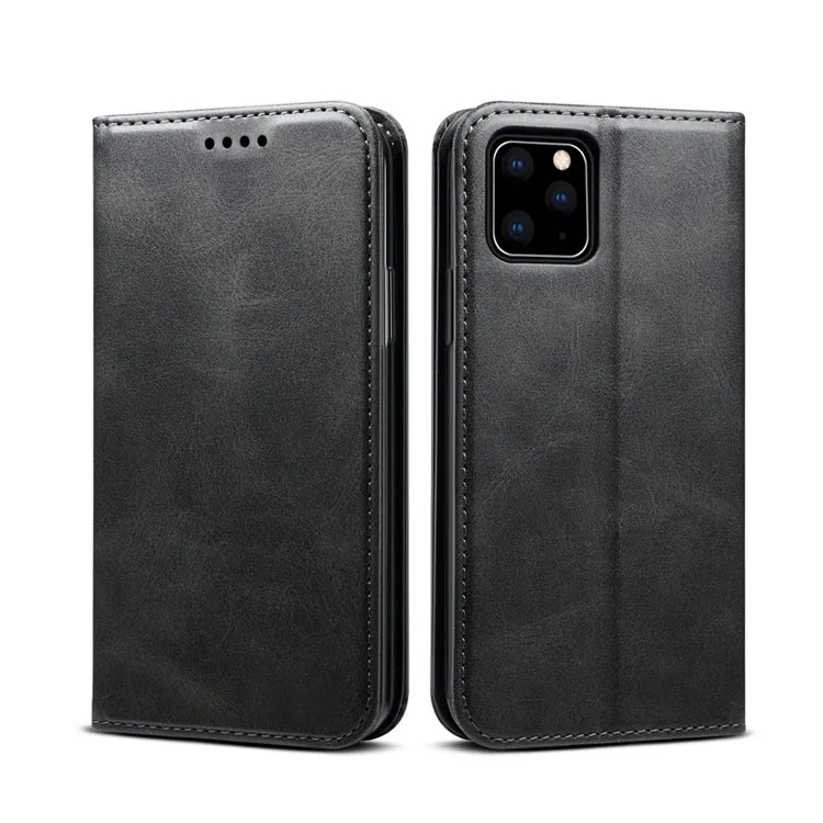 Custom High Quality Leather Wallet Phone Case for Iphone 11 PRO Max 2019