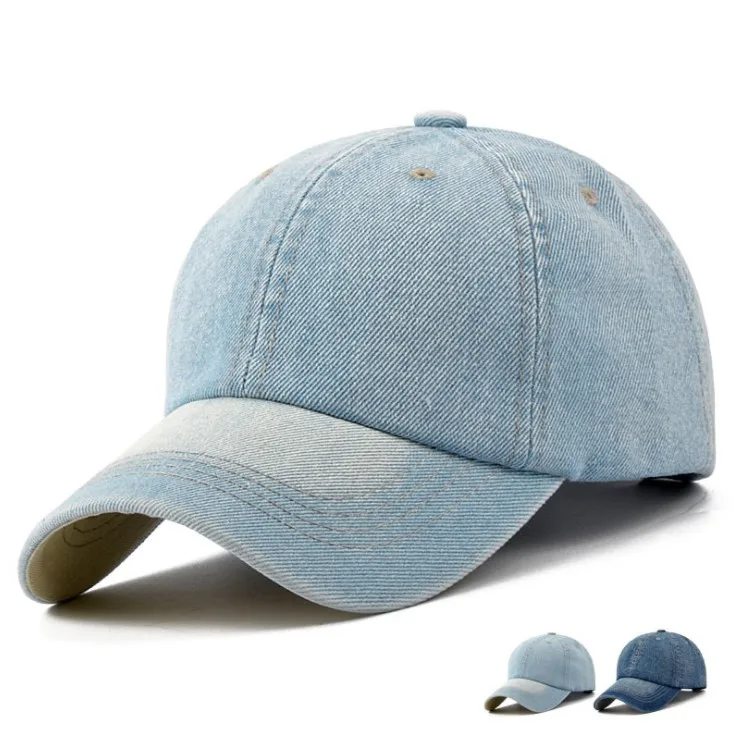 denim dad hat blank