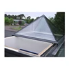 Motorized Electric Open Skylight Sliding Roof Laminated Glass Solar Tube Triangle Pyramid Skylight Roof