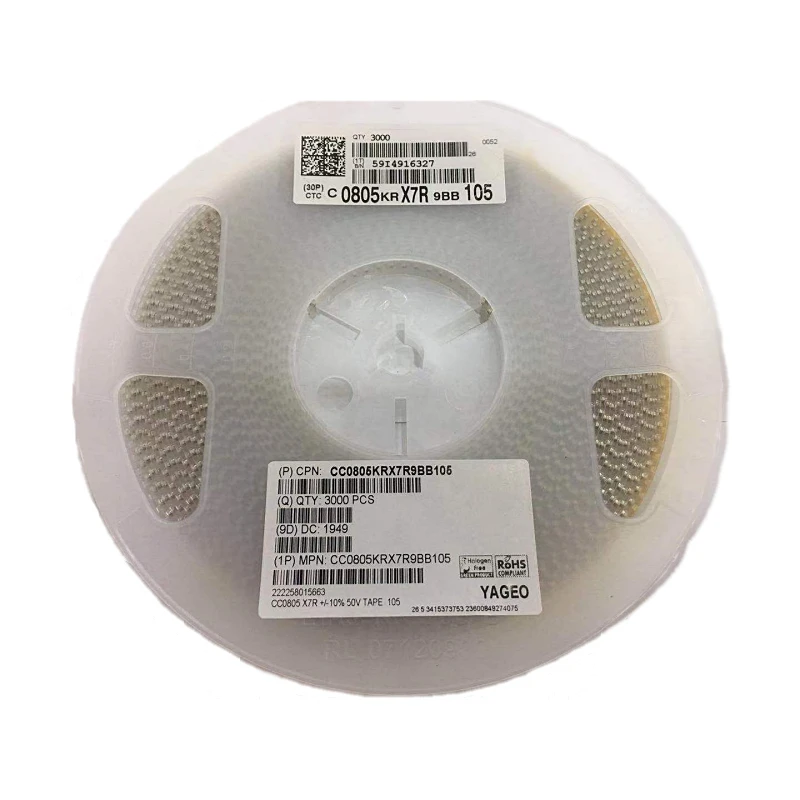 Kondensator Smd X7r 1uf 105k Keramik 105 A 50 Volt Smd105 Smd ...