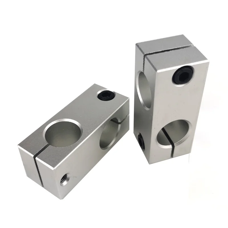 product cross optical axis fixing bracket connector rail locking block vertical horizontal clamp aluminum alloy 3d printer decoration-11