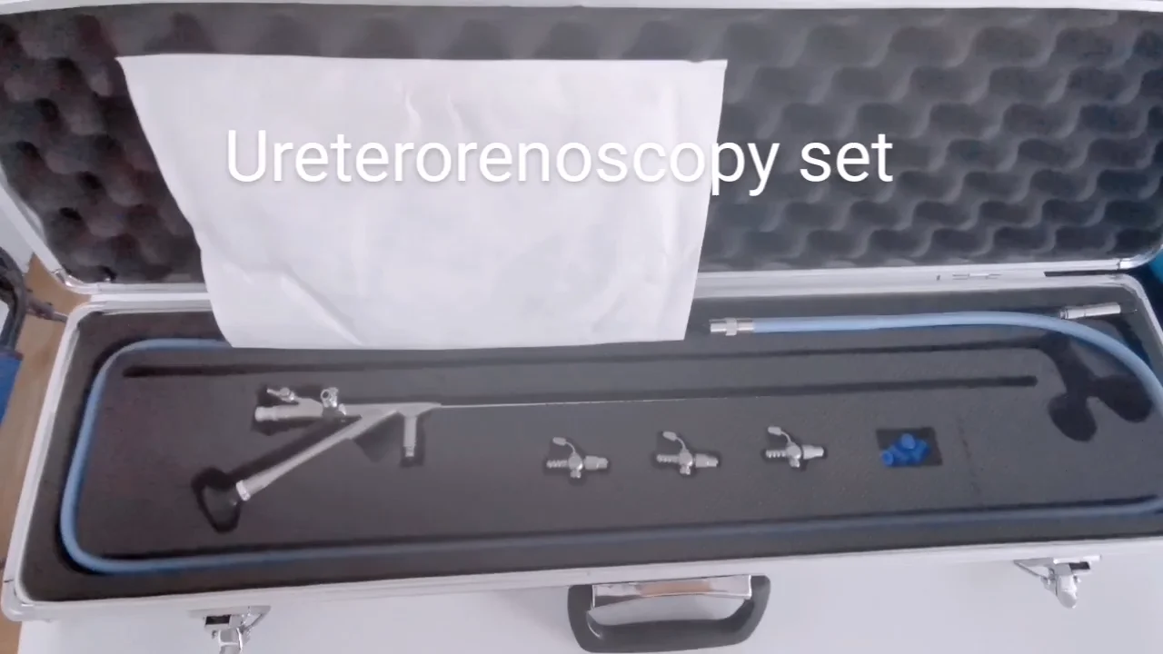 Urology Ureterorenoscopy Set/surgical Instrument Ureterorenoscopy Set/medical Ureterorenoscopy