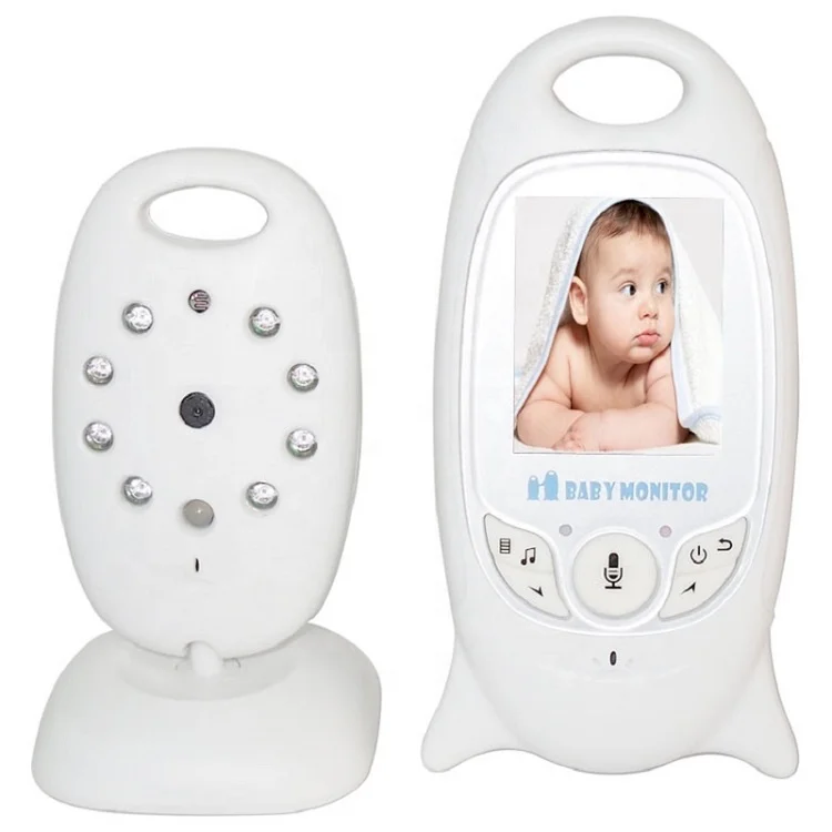 Amazon hot LCD monitor VB601 night vision wireless babyphone channel audio temperature monitor video baby monitor