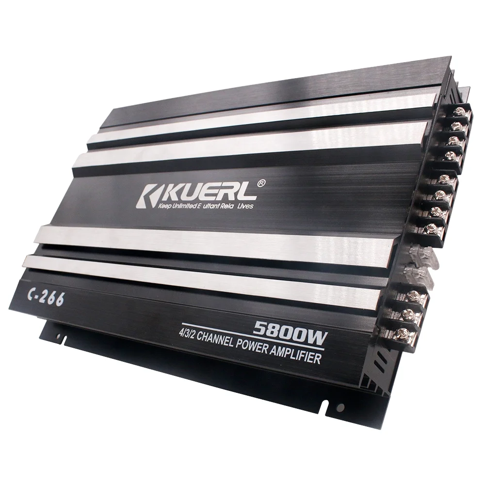 Wholesale 4-Channel Car Audio Amplifier 5800W Class AB 