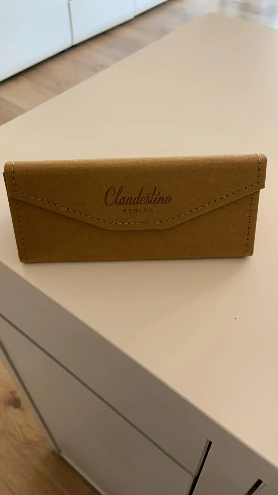 Sentai Kraft Paper Sunglasses Soft Case Custom Logo Packaging