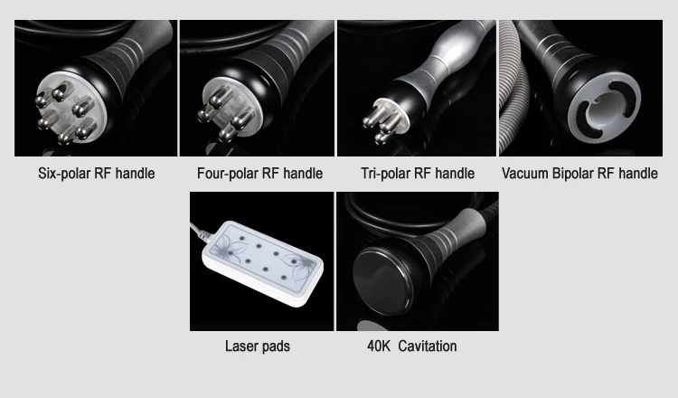 Portable lipo vacuum cavitation system rf + laser + ultrasonic cavitation machine