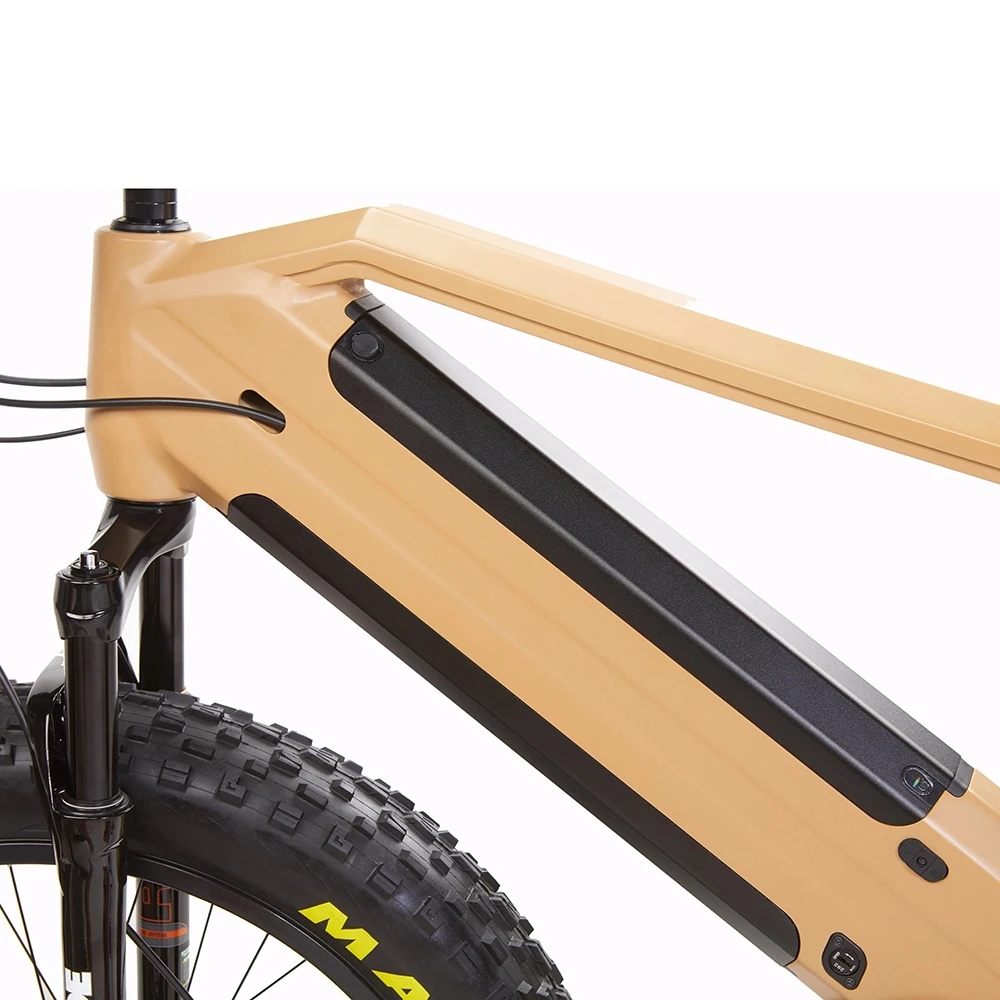 M620 48v 1000w Belt Drive Electric Beach Cruiser Bicycle With Two