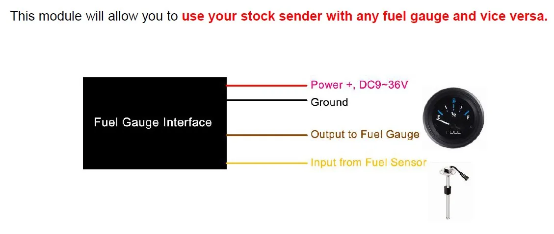 fuel-gauge-interface-module-programmable-ohm-range-converter-for-any