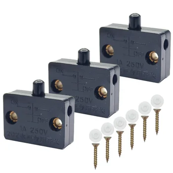 La Lámpara Del Gabinete Armario Interruptor Contacto Interruptores