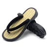 high quality Eva sole biodegradable hand made slipper, cotton fabric hotel beach bamboo flip flops, zori sandals platform