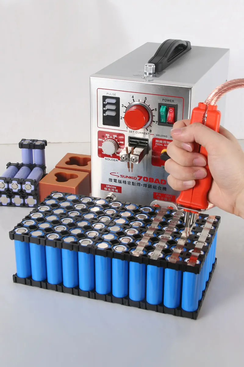 220v 709ad Portable Resistance Spot Welder With 70b Welder Pen For