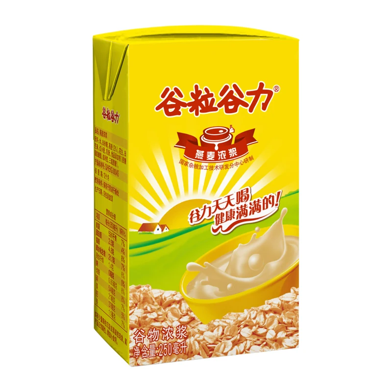 
Oat Drink OEM Private label Vegetable Protein Natural Soft Drink Food Replacement Grain Drink Oat Puree 
