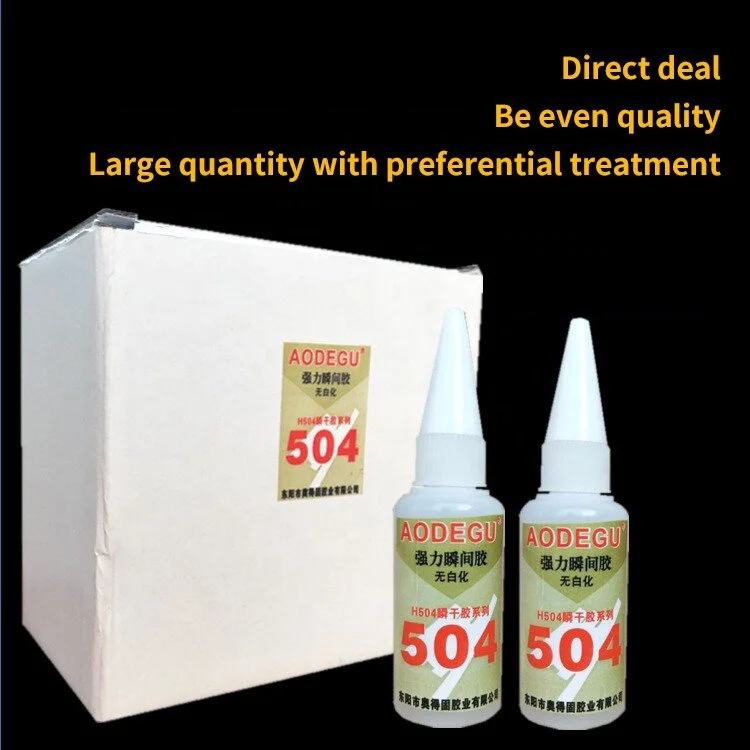 Factory Direct 504 Super Glue 20g Universal Instant Adhesive For Wood
