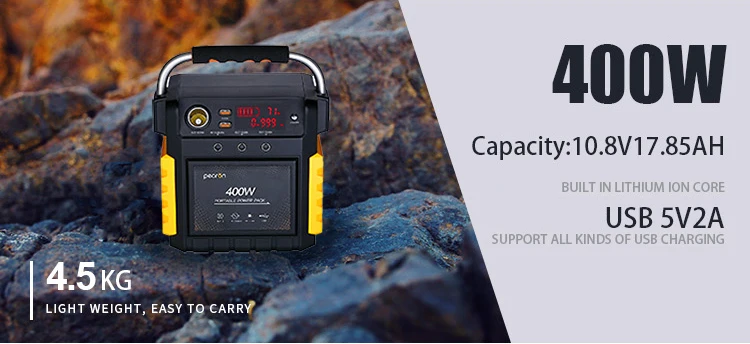 400W 107100mAh portable solar generator solar power station power systems for camping