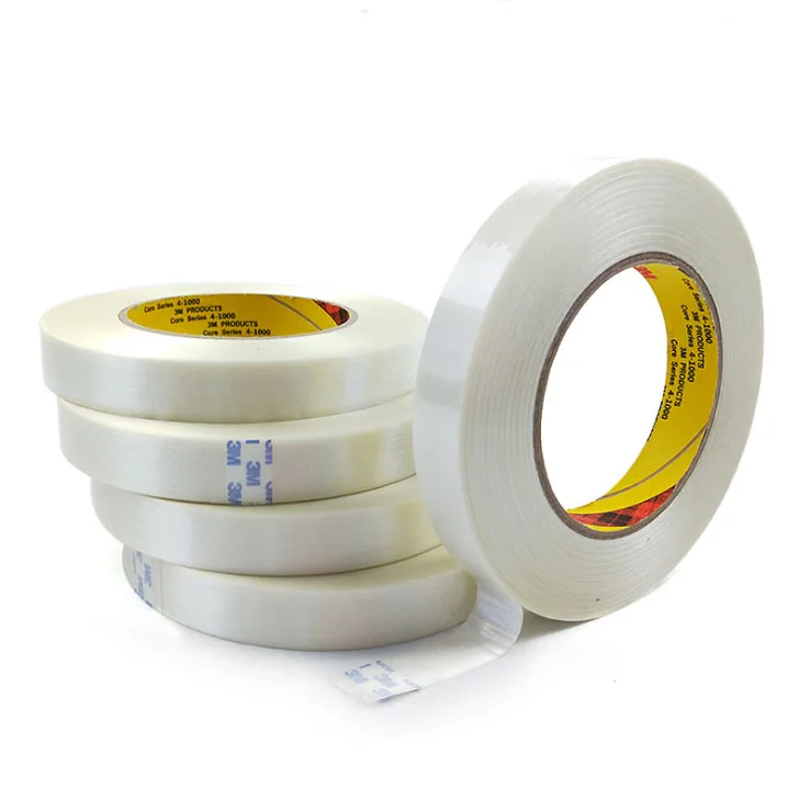 Heavy Duty 3m 8915fiber Shipping Clear Self Adhesive Strapping Reinforced Fiberglass Filament 5561