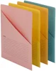 creative custom cardboard expanding jacket file folder with printed cover like calendar/note taking linea as sheet protector