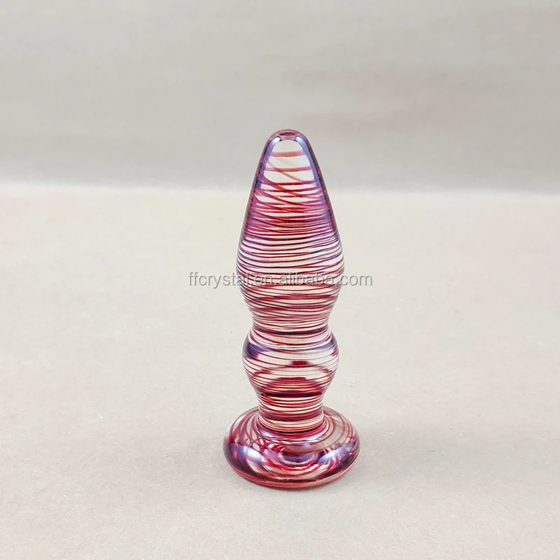 Distribute Oem Design Homemade Inflatable Glass Butt Plug/spiral Line Butt Plug/butt Plug Glass For Mature Woman