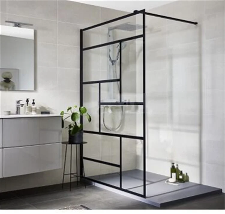 Bathroom Glass Shower Room Shower Toilet Cabin Sliding Door Shower Enclosure Bathroom
