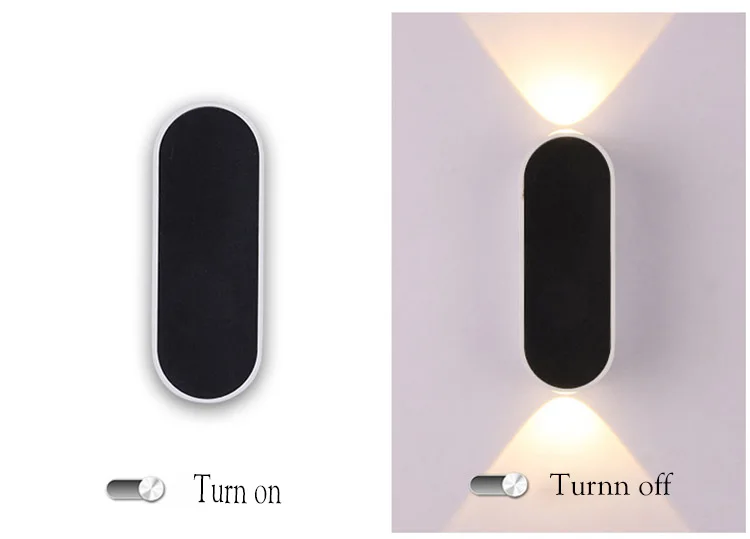 Nice quality bedside indoor wall lamps for home headboard reading recessed led wall lamp