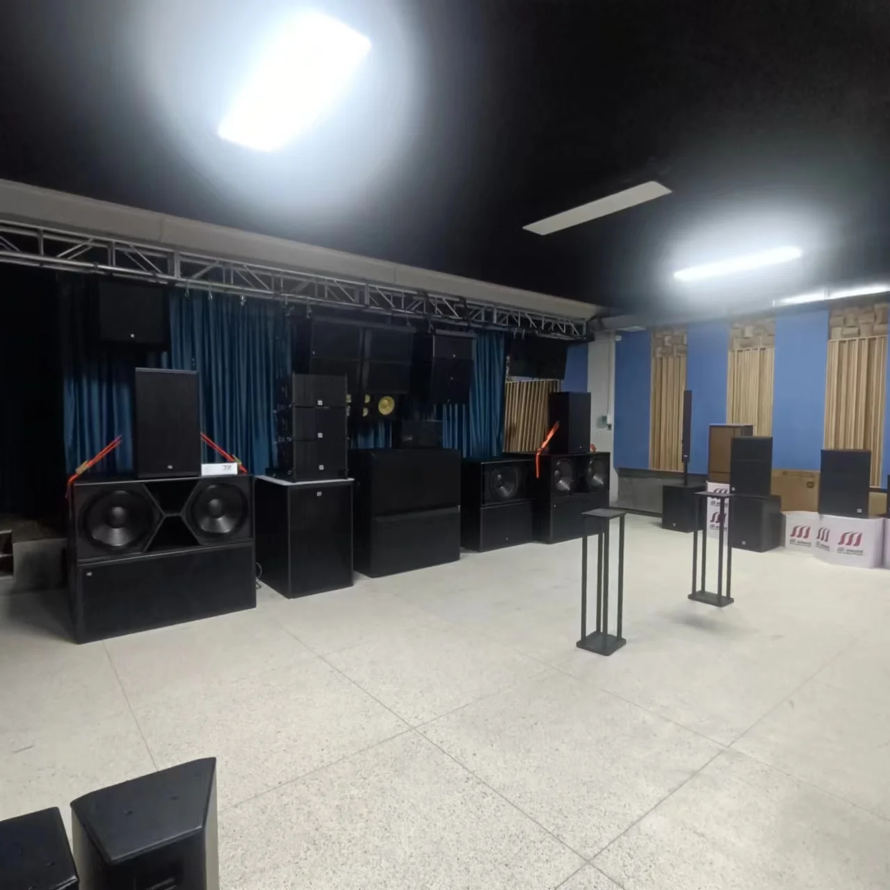 La210 Double 10 Inch Line Array Loudspeakers Pa Sound System Dj Sound