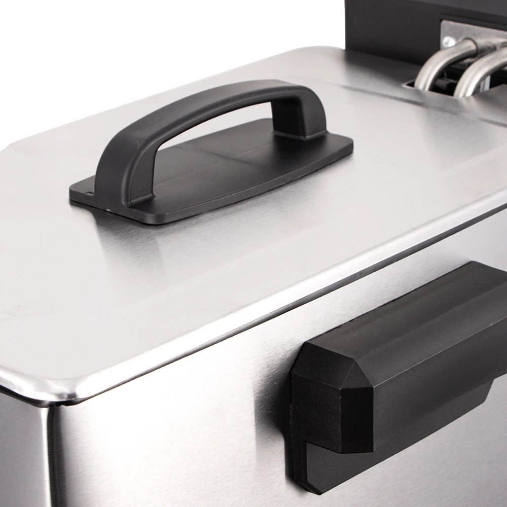 3 Liter 2000w Sectional Temperature Control Antiscalding Design Electrical Deep Fryer Buy 3